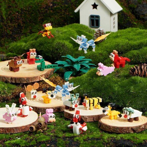 26 Packs Valentines Day Cards with Building Blocks, Prefilled Hearts with Cards - Picture 8 of 8